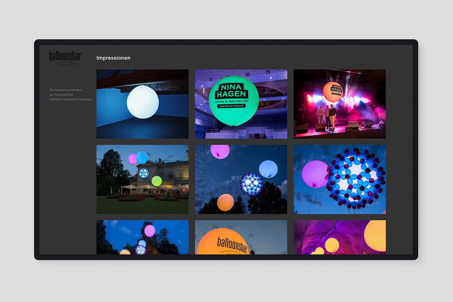Balloonstar.ch balloonstar – neu erfunden
