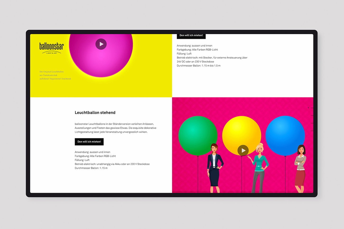 Balloonstar.ch balloonstar – neu erfunden